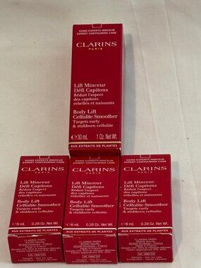 new Clarins Paris Body Lift Celluite Smoother 3x8ml 1x30ml